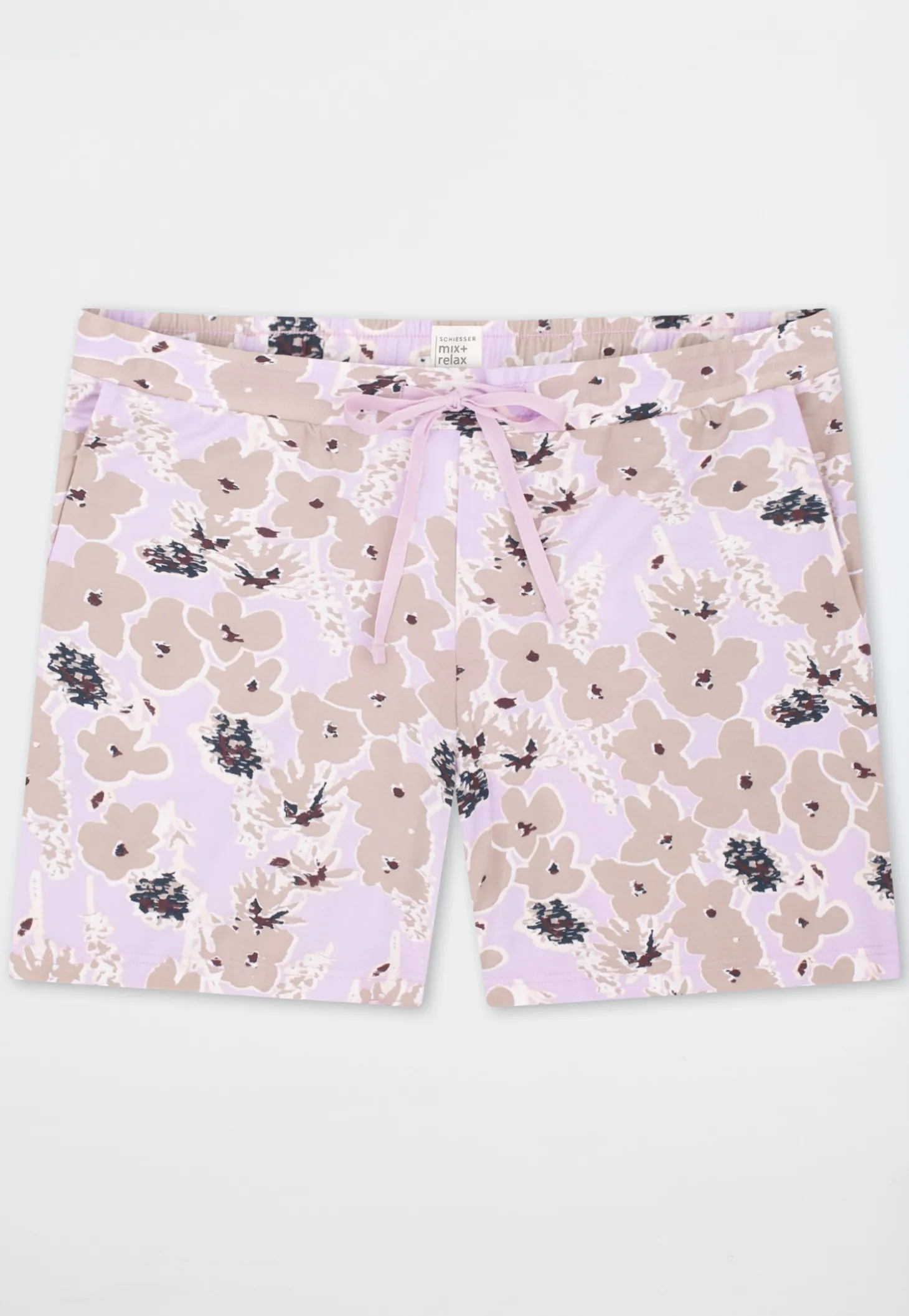 Hose kurz Blumen multicolor - Mix+Relax