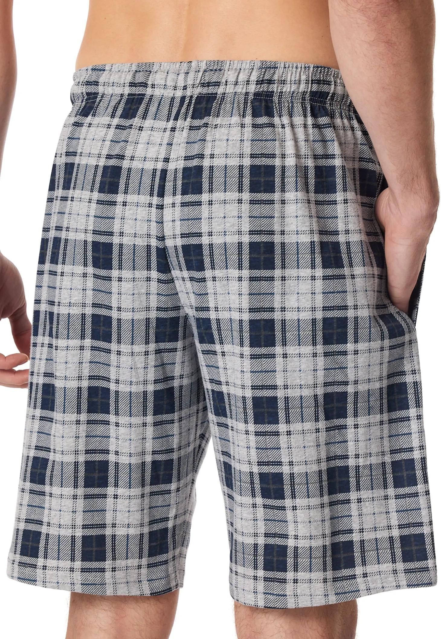 Hose kurz multicolor kariert - Mix+Relax