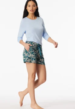 Hose kurz Tropic grün - Mix+Relax