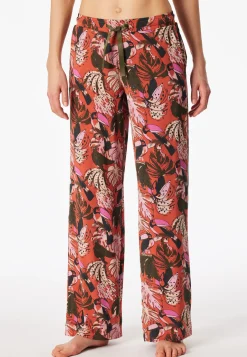 Hose lang Dschungel terracotta - Mix+Relax