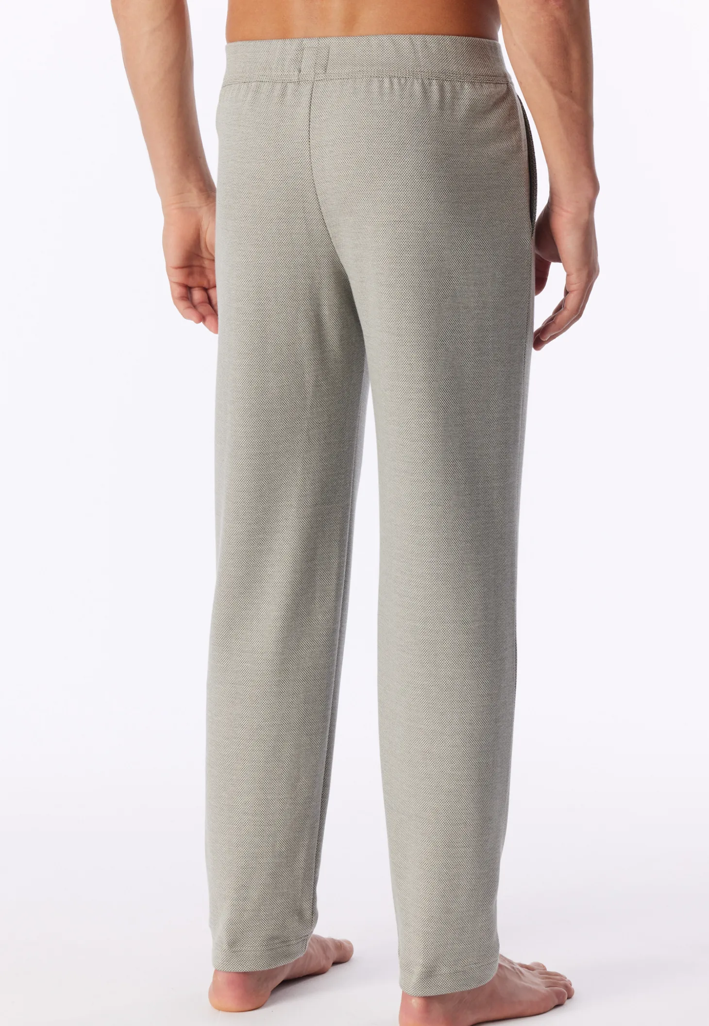 Hose lang Feinripp Jacquard bright taupe - Mix+Relax