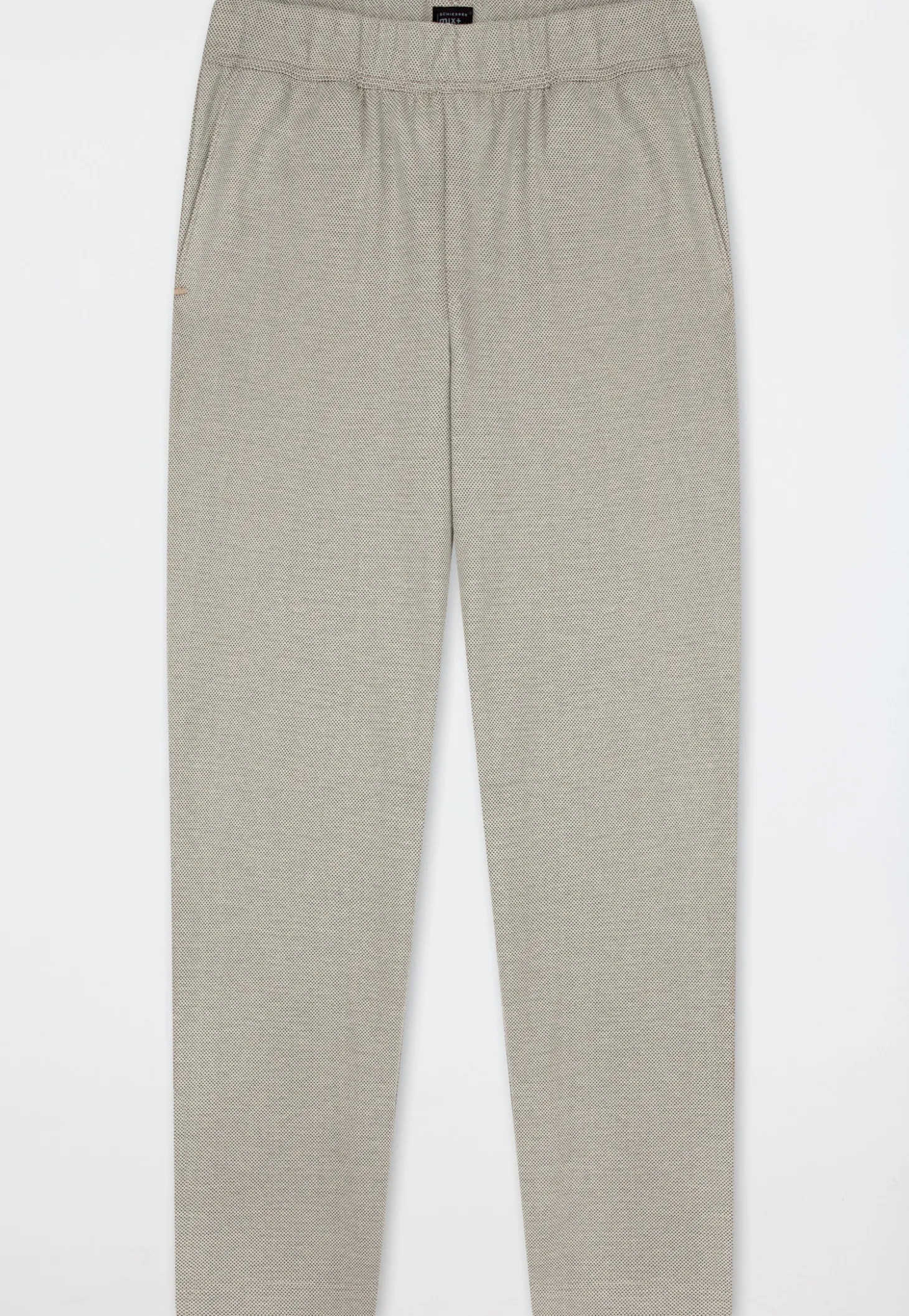 Hose lang Feinripp Jacquard bright taupe - Mix+Relax