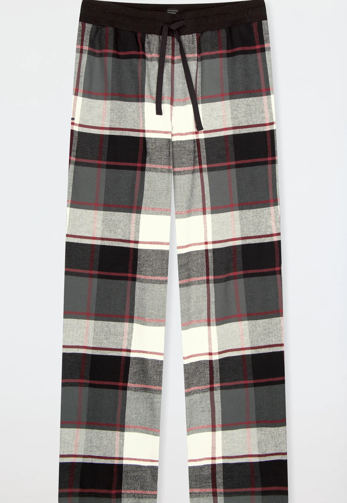 Hose lang Flanell Karos multicolor - Mix+Relax