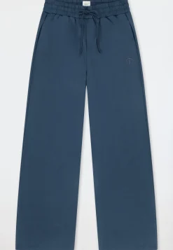 Hose lang Heavy Single Jersey deep blue - Mix+Relax