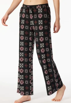 Hose lang Ornament schwarz - Mix+Relax