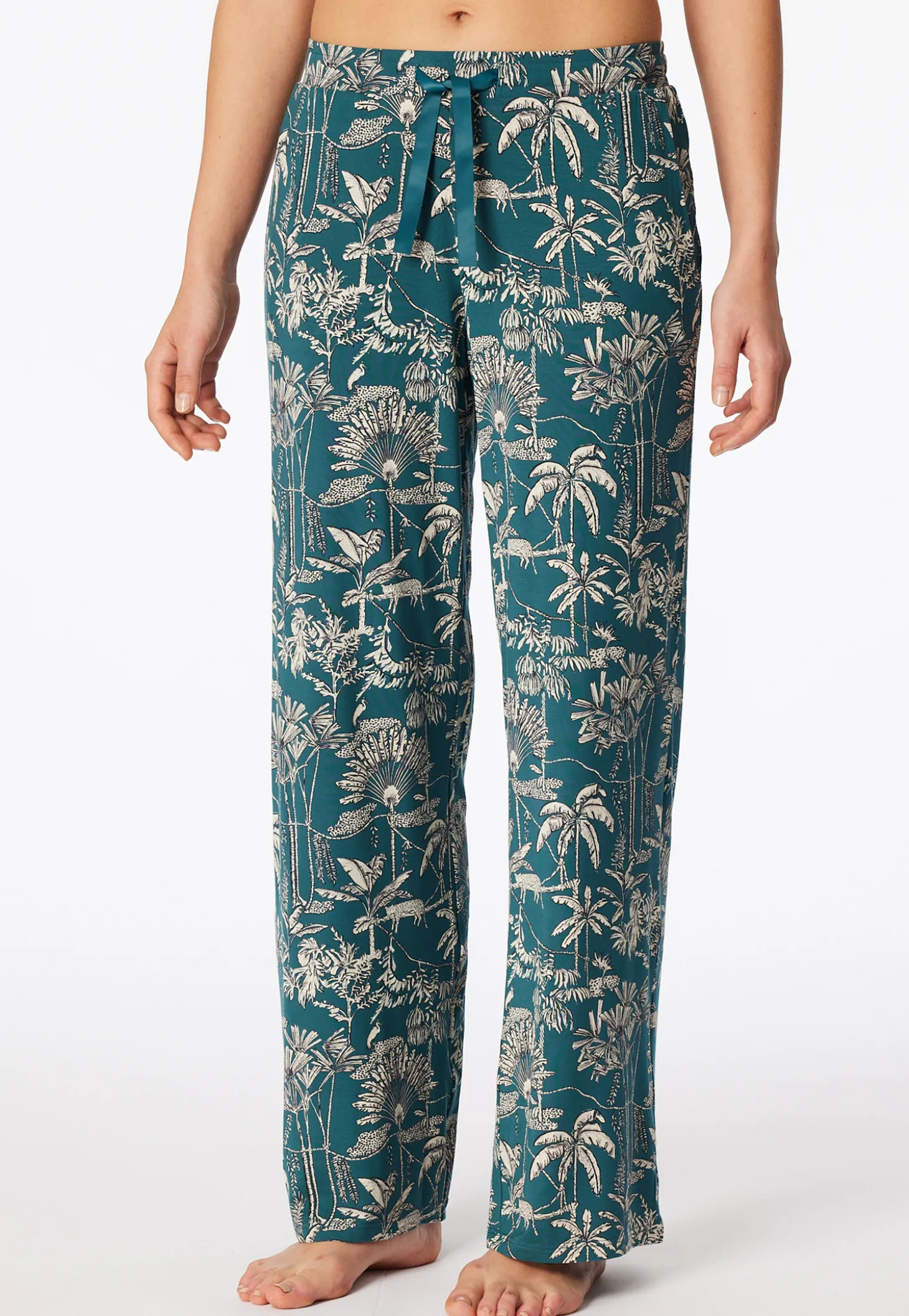 Hose lang Tropic grün - Mix+Relax