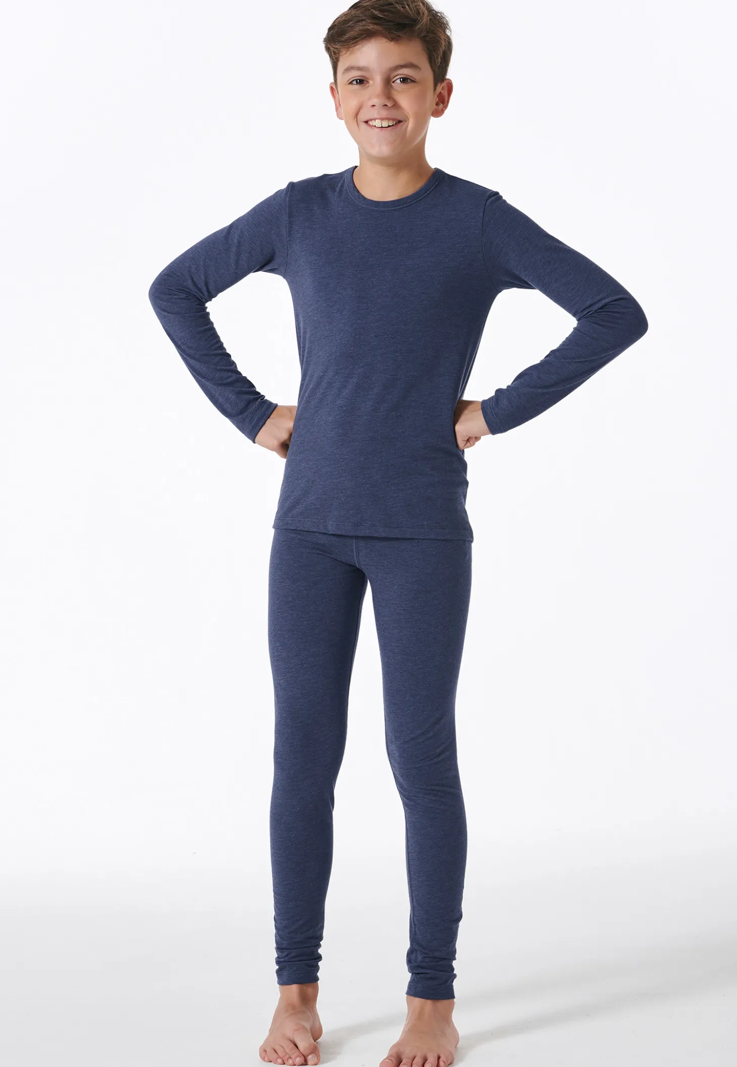 Hose lang unisex dunkelblau - Active