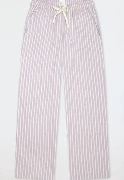 Hose lang Viskose-Webware Streifen multicolor  Mix+Relax
