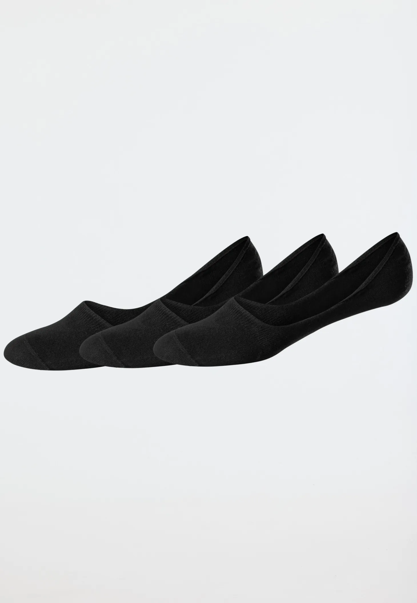 Inshoe-Herrensocken 3er-Pack schwarz - Long Life Cool