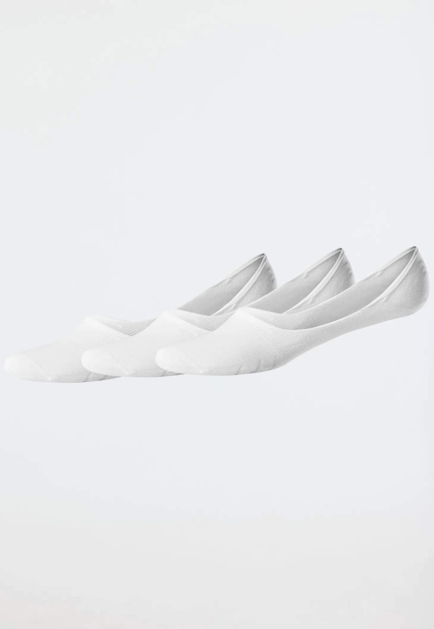 Inshoe-Herrensocken 3er-Pack weiss - Long Life Cool