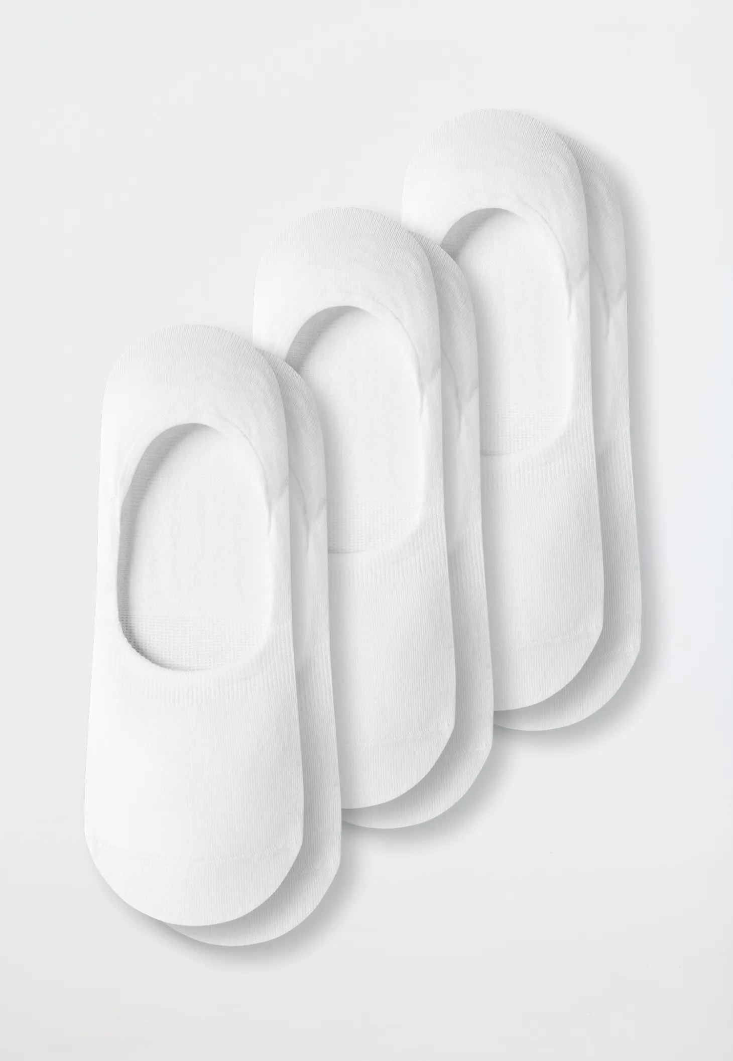 Inshoe-Herrensocken 3er-Pack weiss - Long Life Cool