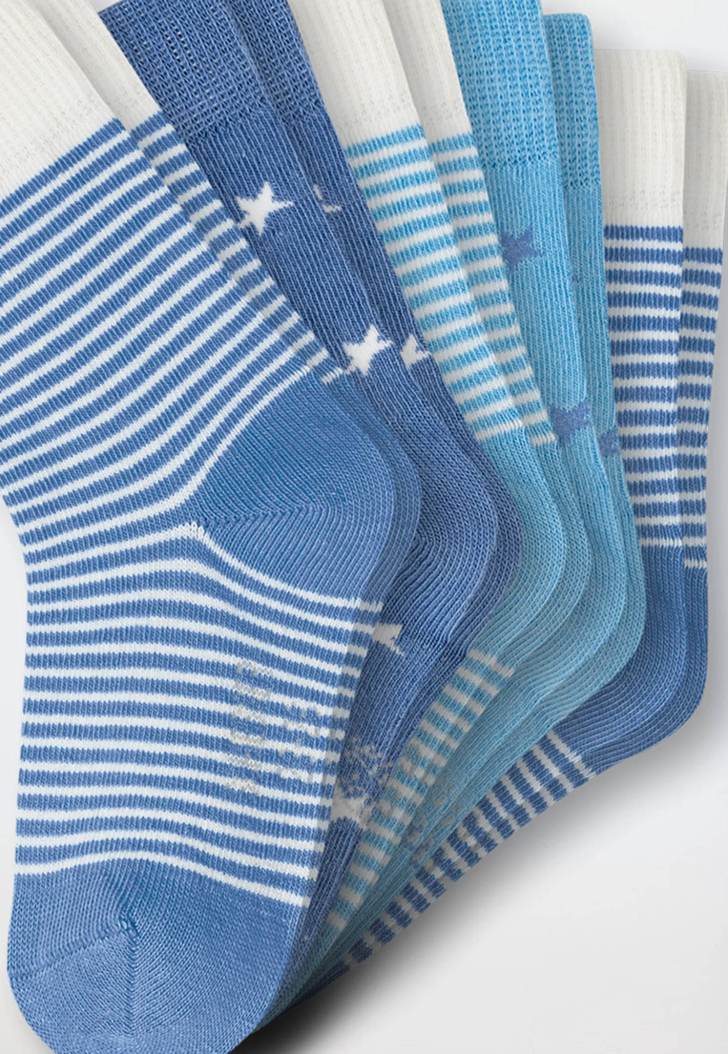 Jungensocken 5er-Pack Sterne mehrfarbig - Legwear Kids