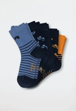 Jungensocken 5er-Pack Waschbär mehrfarbig - Legwear Kids