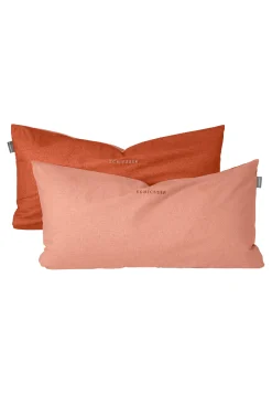 Kissenhüllen 2er-Set Renforcé apricot - SCHIESSER Home