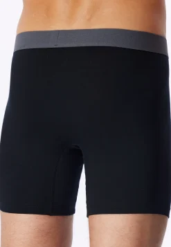 Long-Shorts 2er-Pack schwarz - 95/5