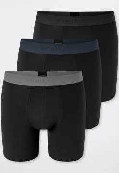 Long-Shorts 2er-Pack schwarz - 95/5