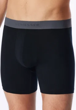 Long-Shorts 2er-Pack schwarz - 95/5