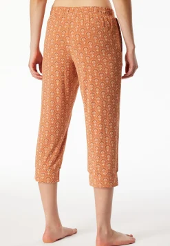 Loungehose 3/4-lang Modal Ornament multicolor - Mix+Relax