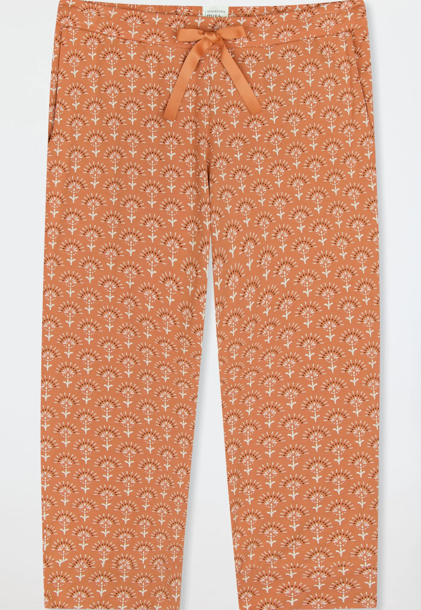 Loungehose 3/4-lang Modal Ornament multicolor - Mix+Relax