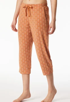 Loungehose 3/4-lang Modal Ornament multicolor - Mix+Relax