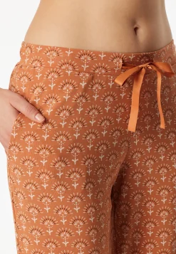 Loungehose 3/4-lang Modal Ornament multicolor - Mix+Relax