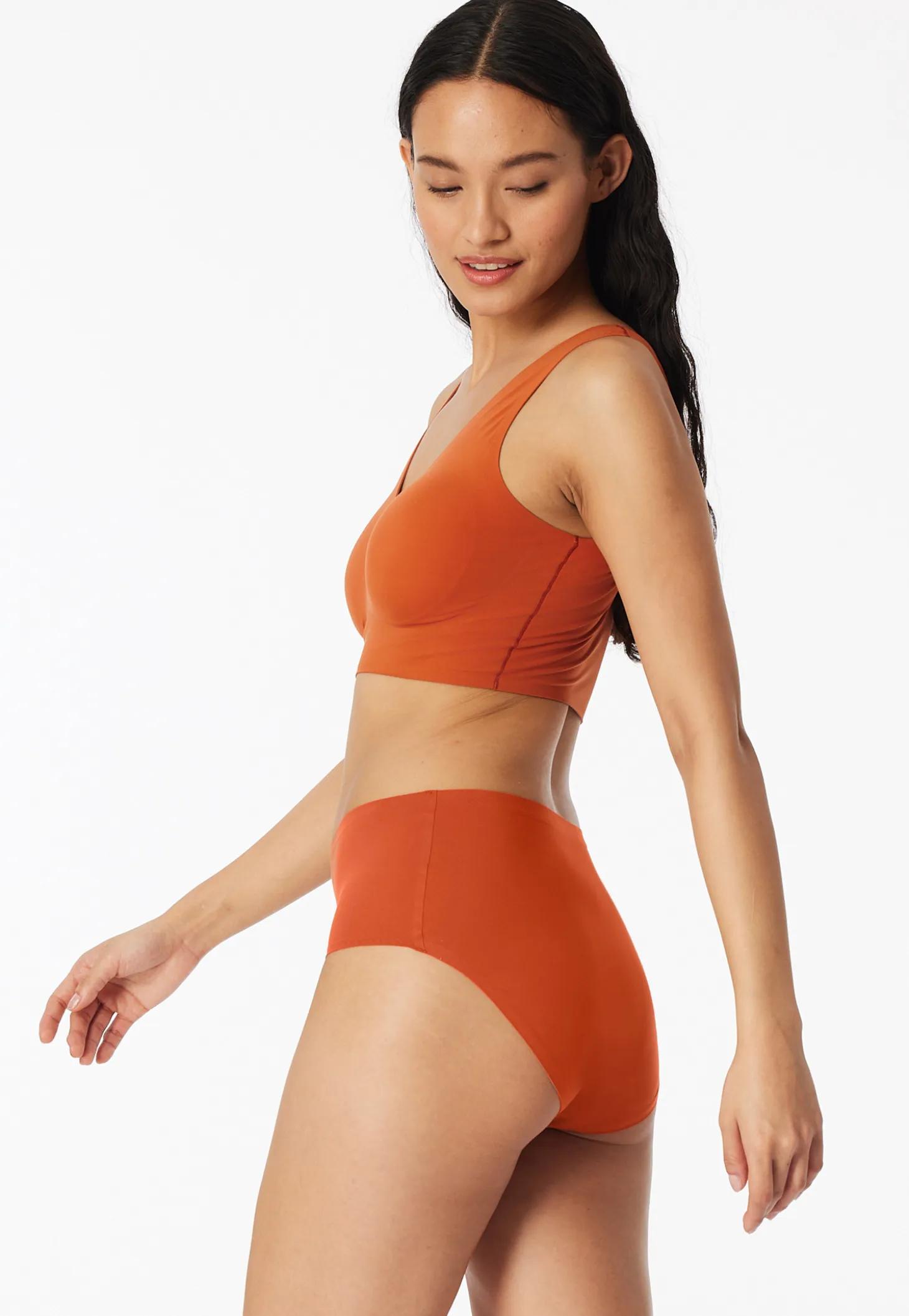 Maxi-Slip Microfaser terracotta - Invisible Soft