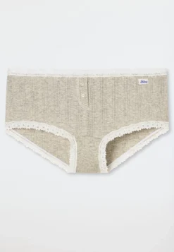 Micro Pants grau meliert - Revival Agathe
