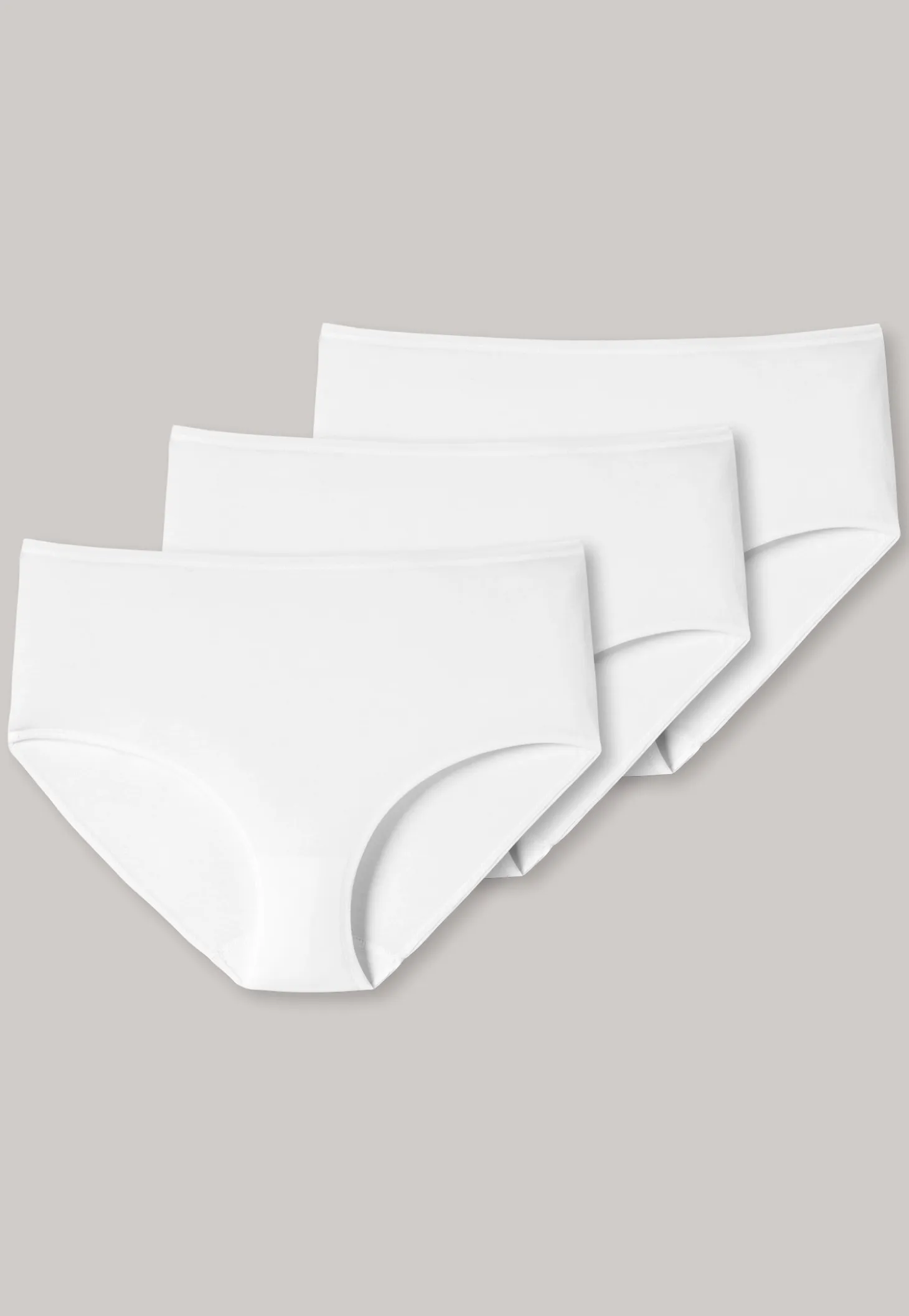 Midi 3er-Pack Organic Cotton weiß - 95/5