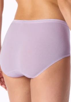 Midi-Slip Feinripp orchid - Luxury