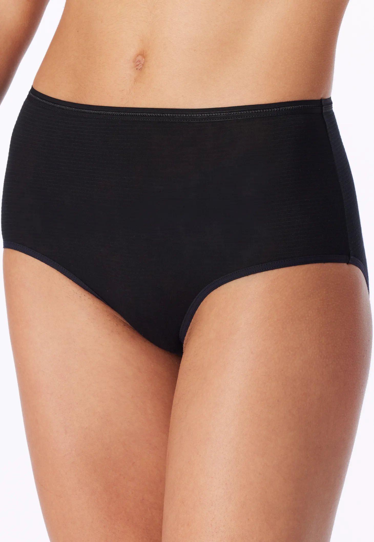 Midi-Slips 2er-Pack schwarz - Modal Essentials