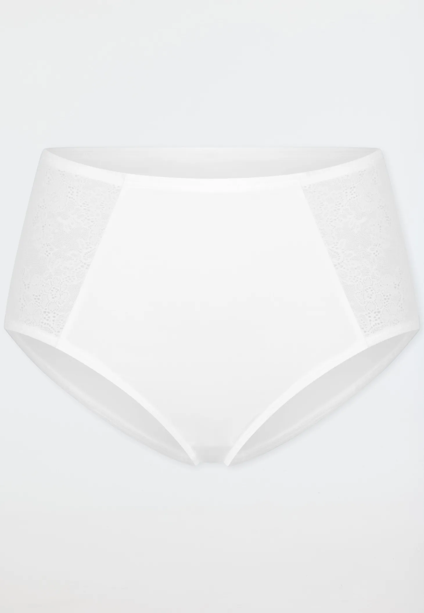 Midi-Slip Spitze weiß - Air
