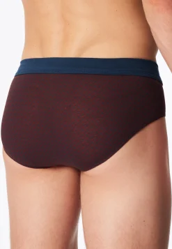 Minislip gemustert rot - Comfort Fit