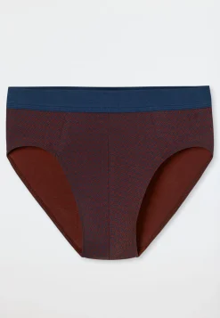 Minislip gemustert rot - Comfort Fit