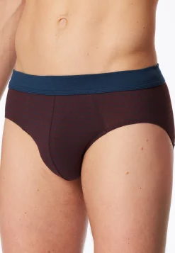 Minislip gemustert rot - Comfort Fit