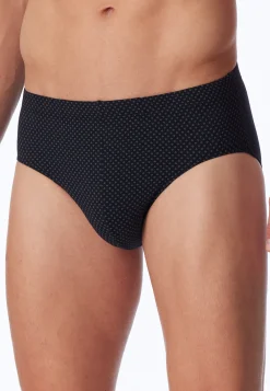 Minislip schwarz gemustert - Cotton Casuals