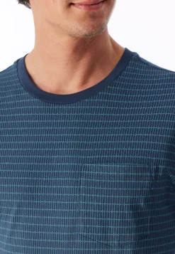 Nachthemd langarm deep blue - Comfort Essentials