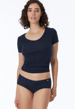 Naturschönheit - Panty in Nachtblau