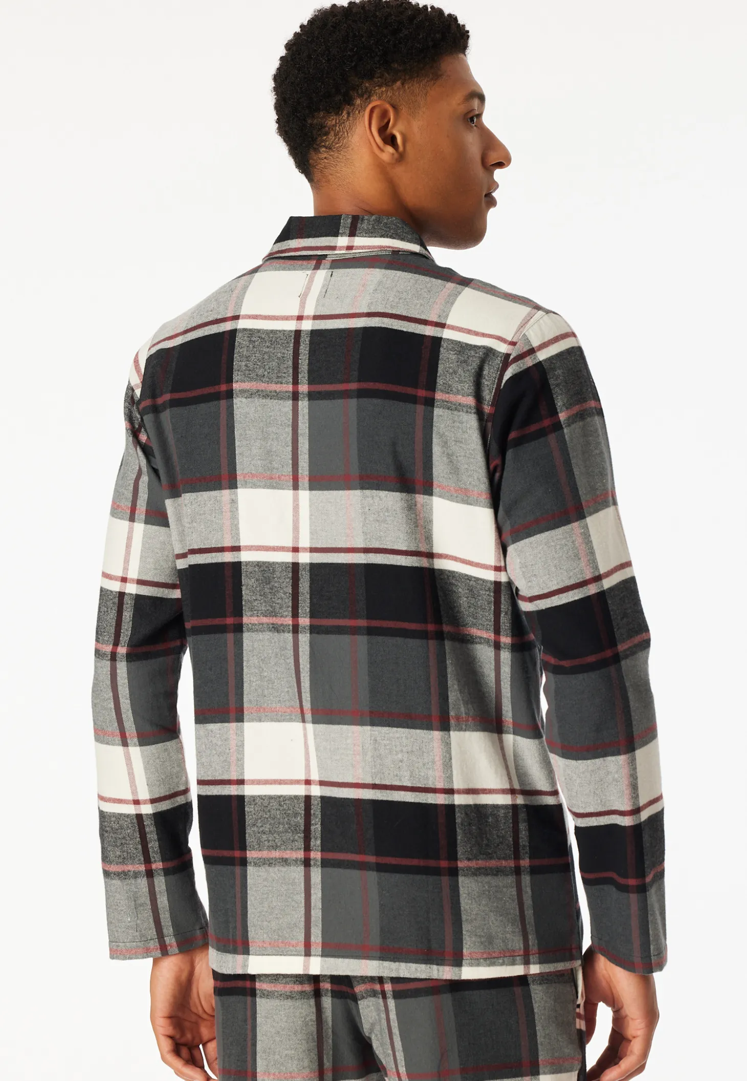 Oberhemd langarm Flanell Karos multicolor - Mix+Relax