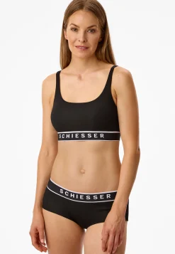 Panty Doppelripp schwarz - Pure Rib