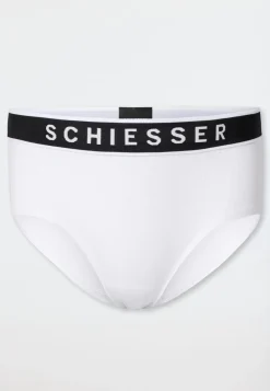 Panty Doppelripp weiß - Pure Rib