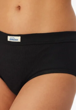 Panty Feinripp schwarz - Revival Paula