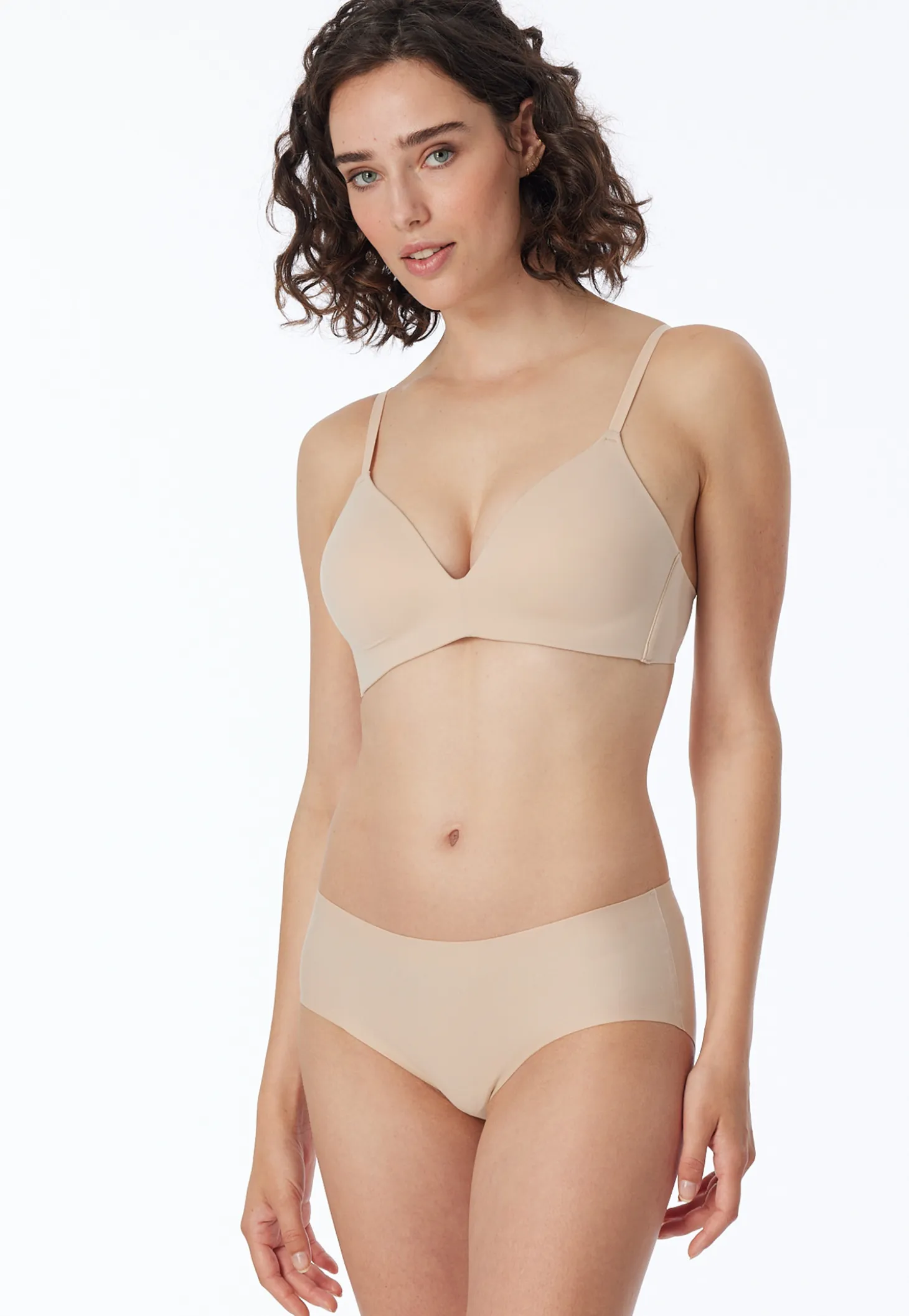 Panty nahtlos sand - Invisible Cotton