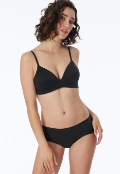 Panty nahtlos schwarz - Invisible Cotton