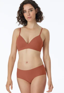 Panty nahtlos terracotta - Invisible Cotton