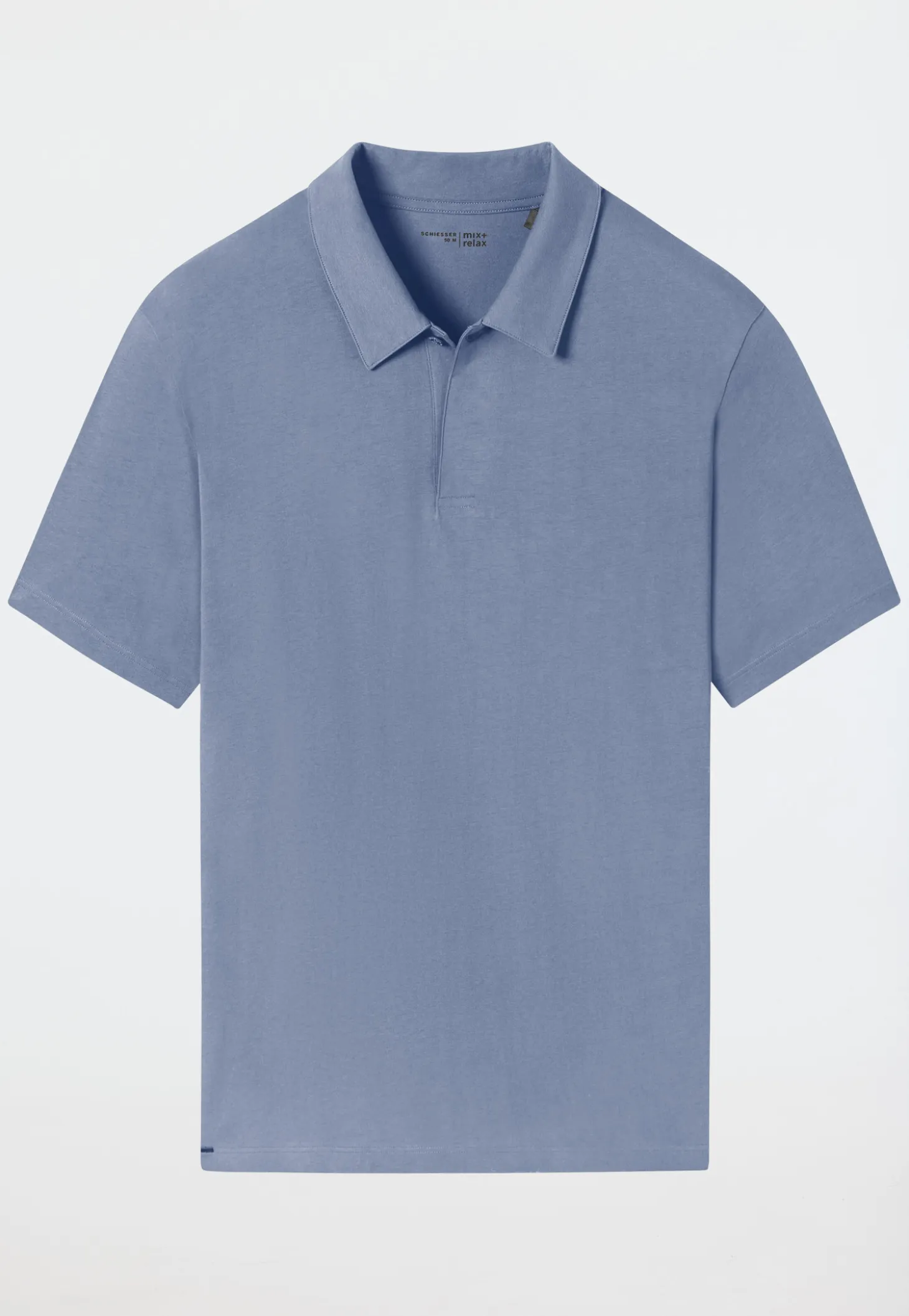 Poloshirt Jersey blaugrau - Mix+Relax