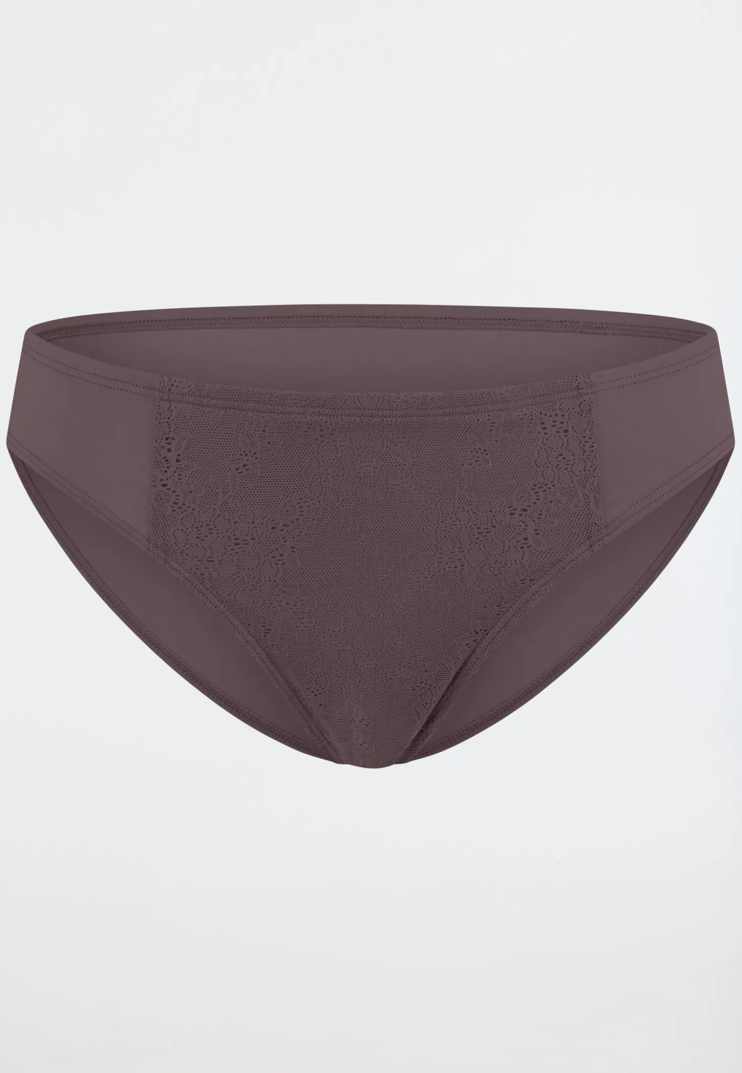 Rio-Slip blickdichte Spitze mauve - Air