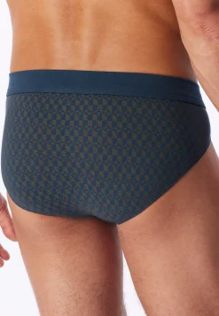 Rio-Slip deep blue gemustert - 95/5