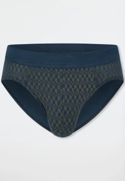 Rio-Slip deep blue gemustert - 95/5