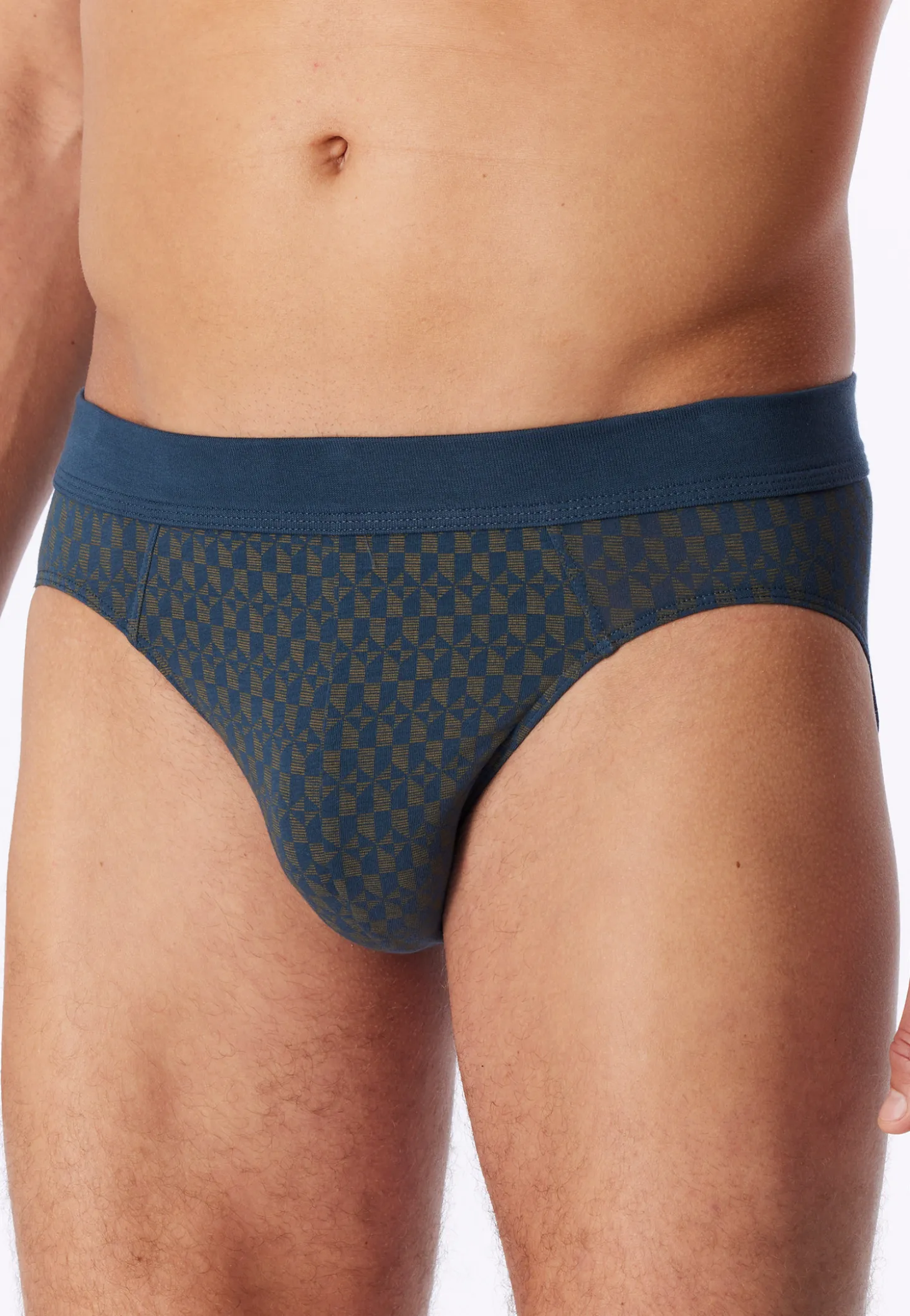 Rio-Slip deep blue gemustert - 95/5