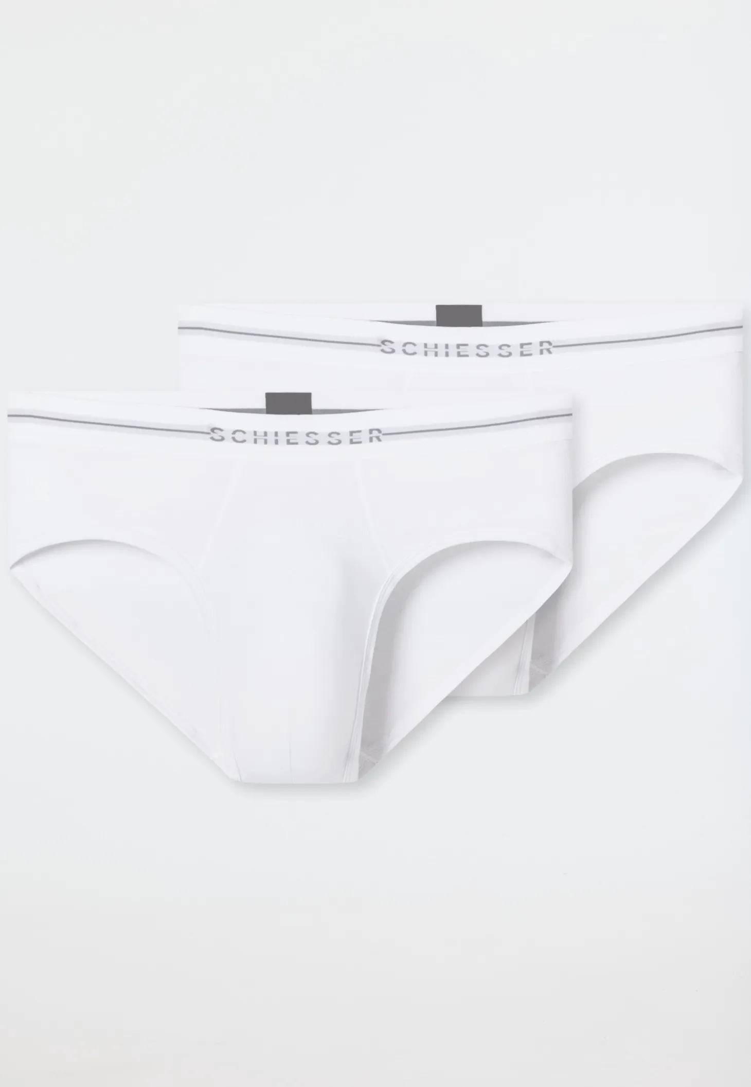 Rio-Slip 2er-Pack weiß - Cotton Flex